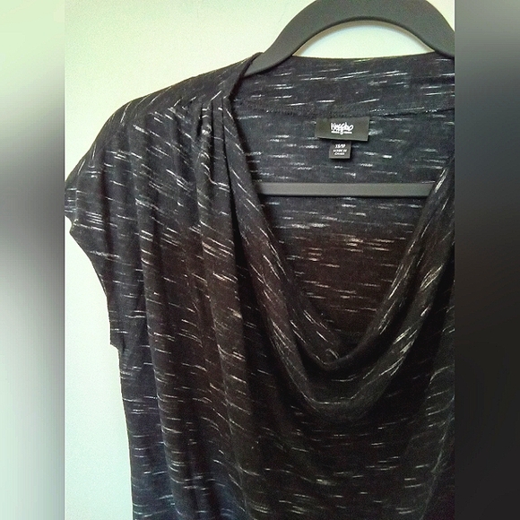 Massimo Marled Print Cowl Neck Top - Picture 9 of 11